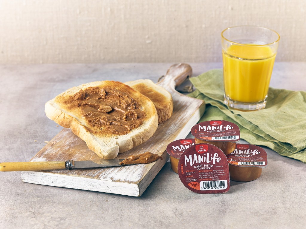 MANILIFE Deep Roast Crunchy Peanut Butter Portions