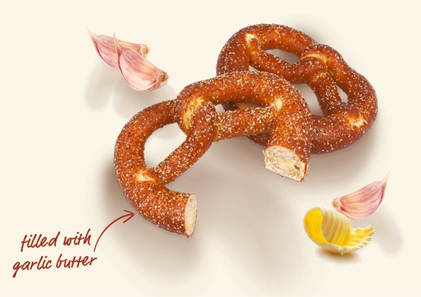 Garlic Butter Pretzel