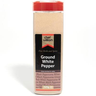 CHEF WILLIAM Ground White Pepper