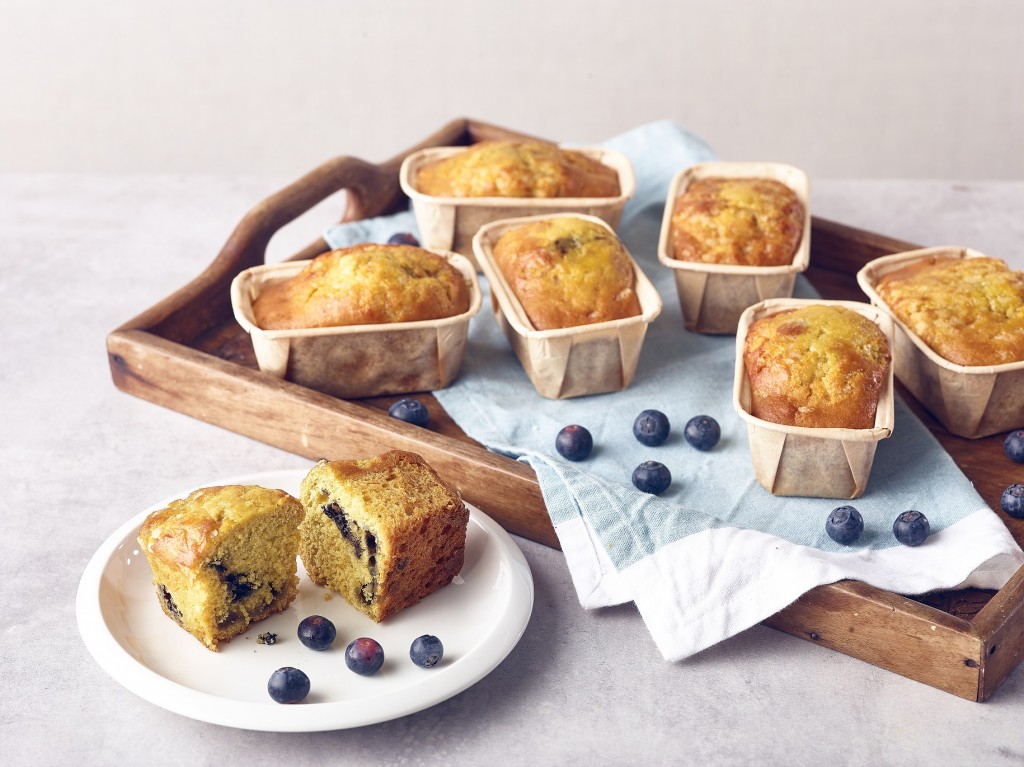 SPECIALITY BREAD CO. Blueberry & Vanilla Huffin