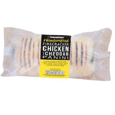 THE INVISIBLE CHEF Firecracker Chicken & Cheddar Panini
