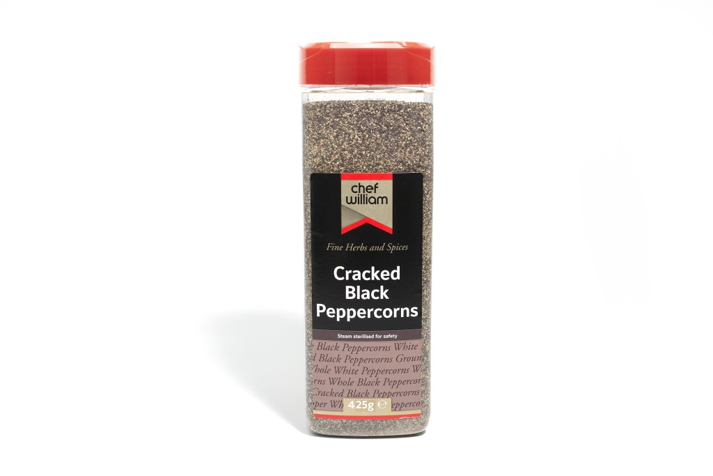 CHEF WILLIAM Cracked Black Pepper