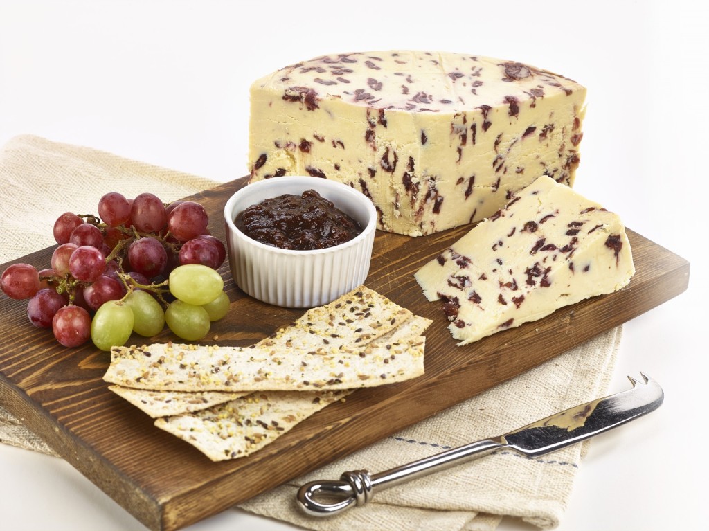 Wensleydale Cheese with Cranberries