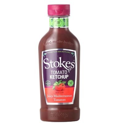 STOKES Real Tomato Ketchup (Squeezy)