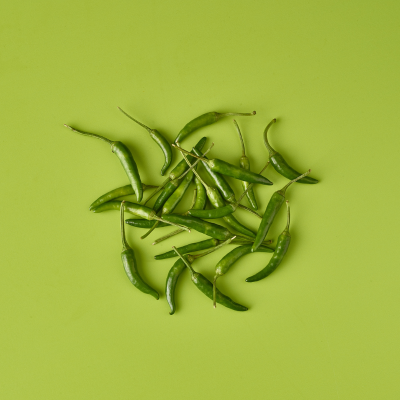 Green Bird's Eye Chillies