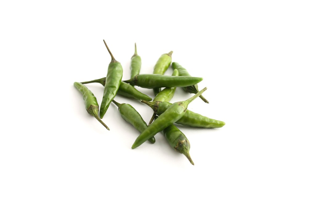 Green Bird's Eye Chillies