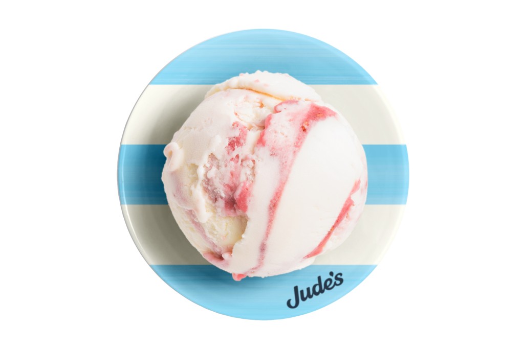 Bulk Buy JUDES Cherries & Clotted Cream Ice Cream Wholesale KFF