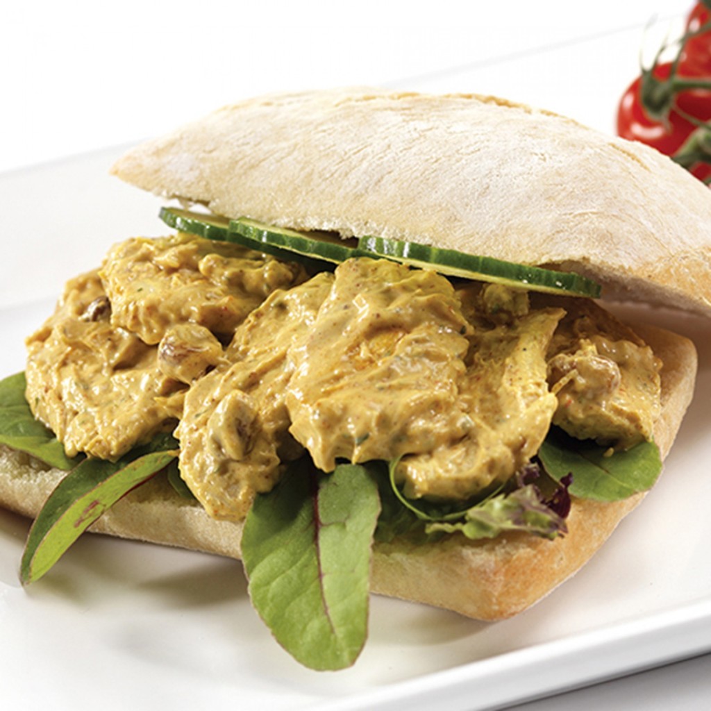 PURPLE PINEAPPLE Sliced Coronation Chicken