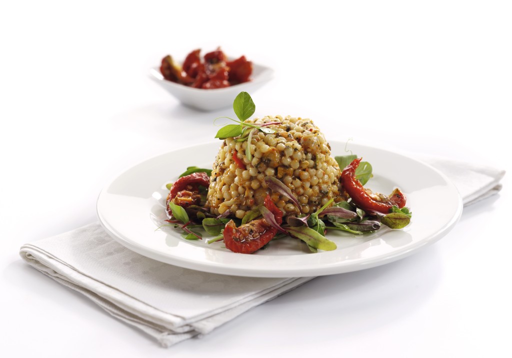 Mediterranean Pearl Couscous Salad