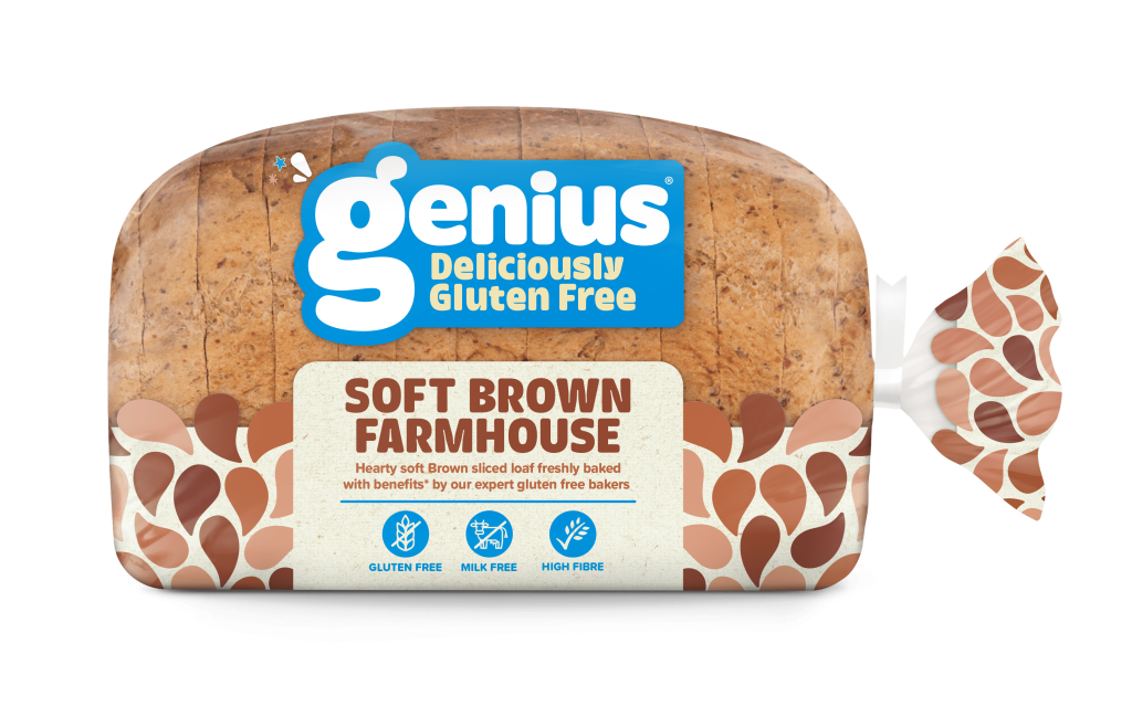 GENIUS Gluten Free Brown Farmhouse Loaf