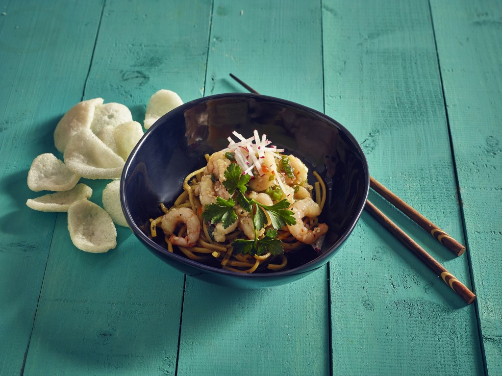 PURPLE PINEAPPLE Asian Style Prawns Filling