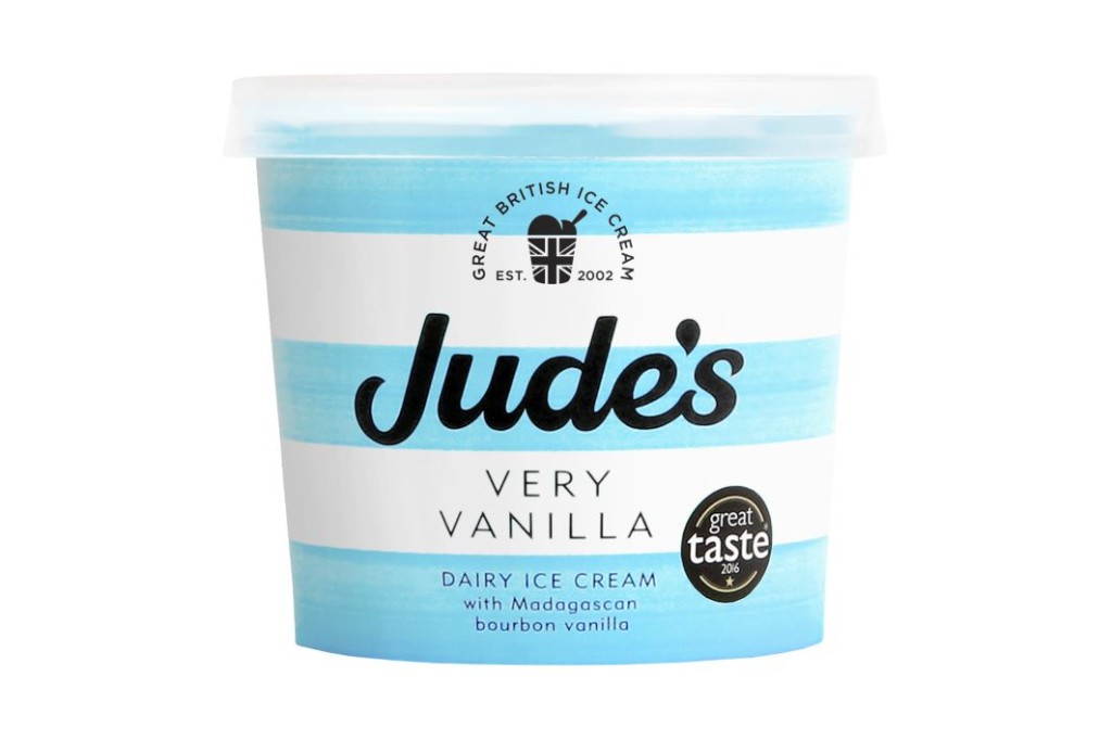 JUDE'S Very Vanilla Ice Cream Tubs