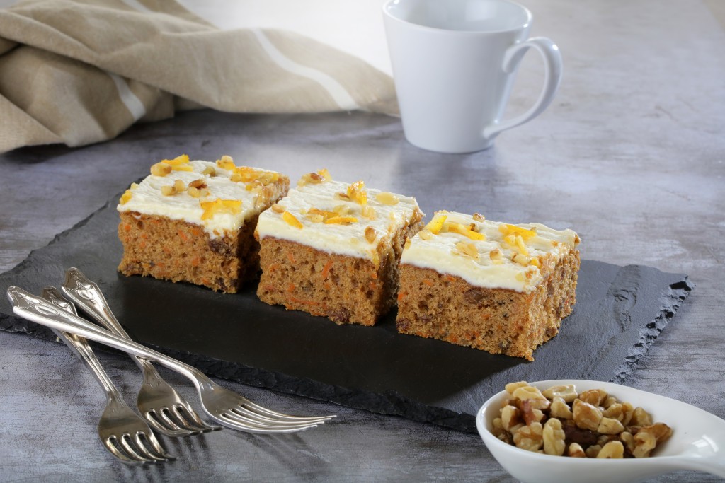 LOVE HANDMADE CAKES Carrot & Orange Traybake