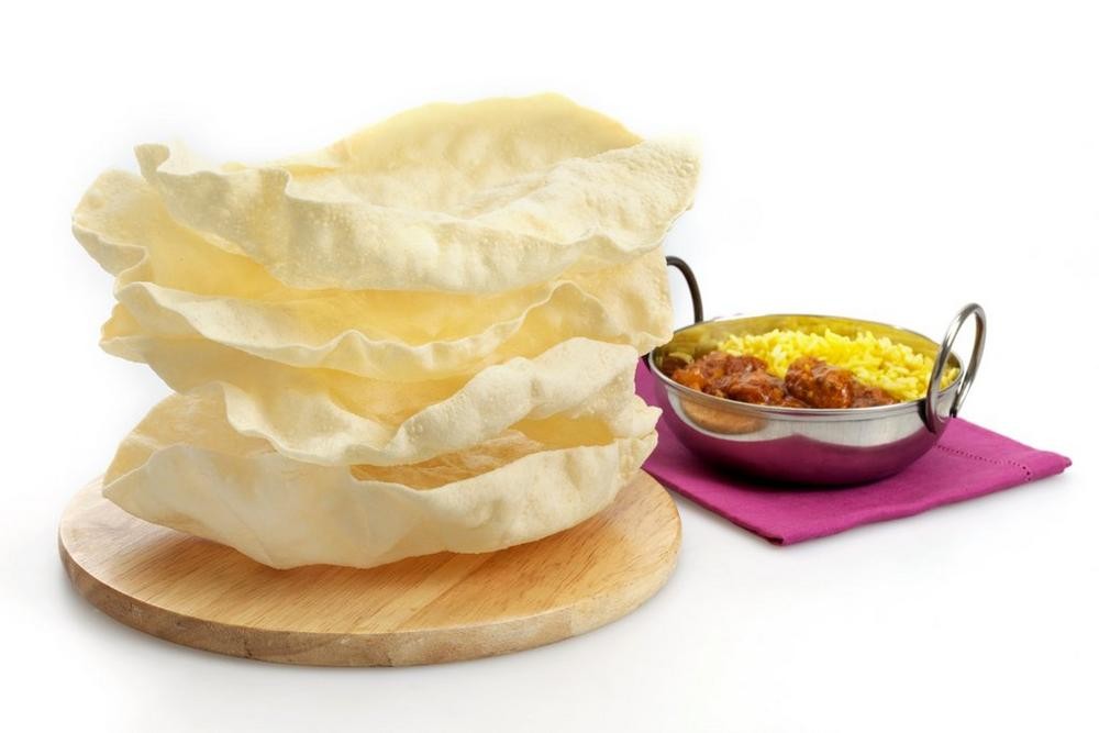 Extra Large Plain Poppadoms