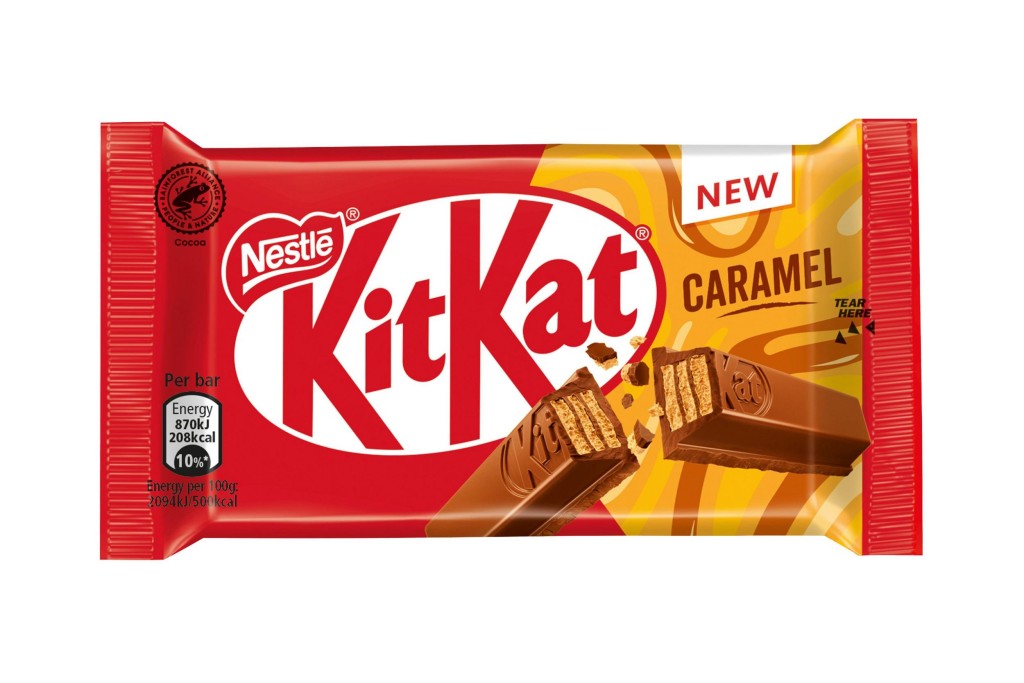 NESTLE KitKat 4 Finger Caramel