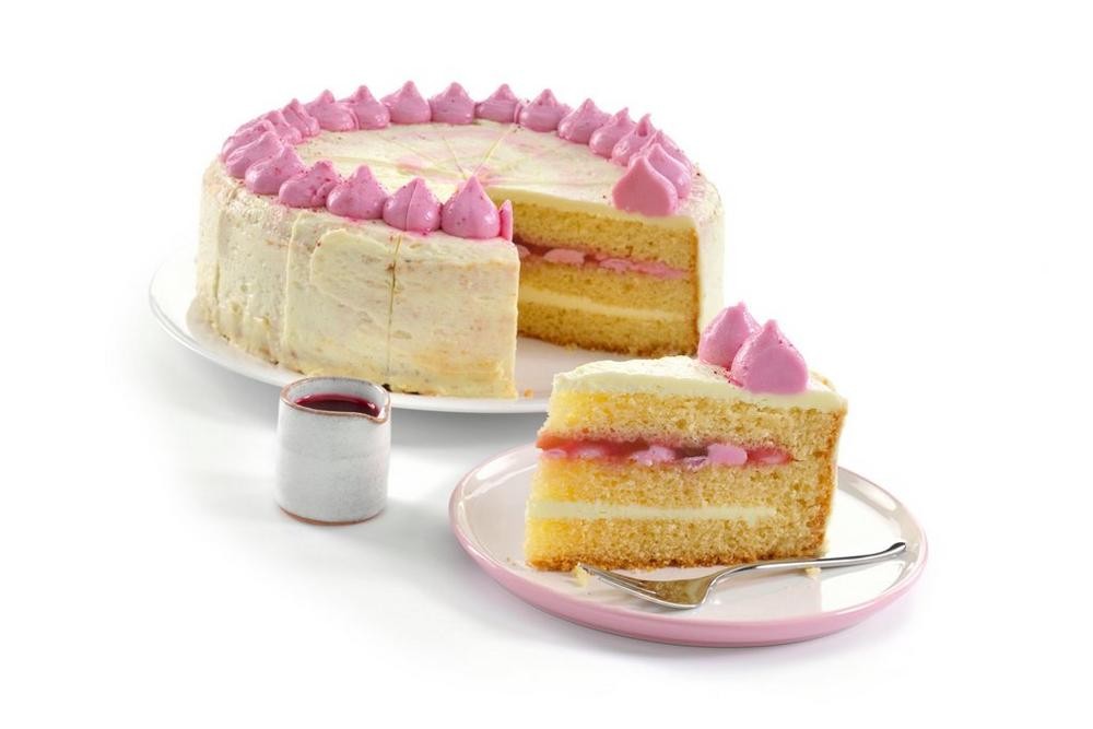 SYSCO Rhubarb & Custard Cake