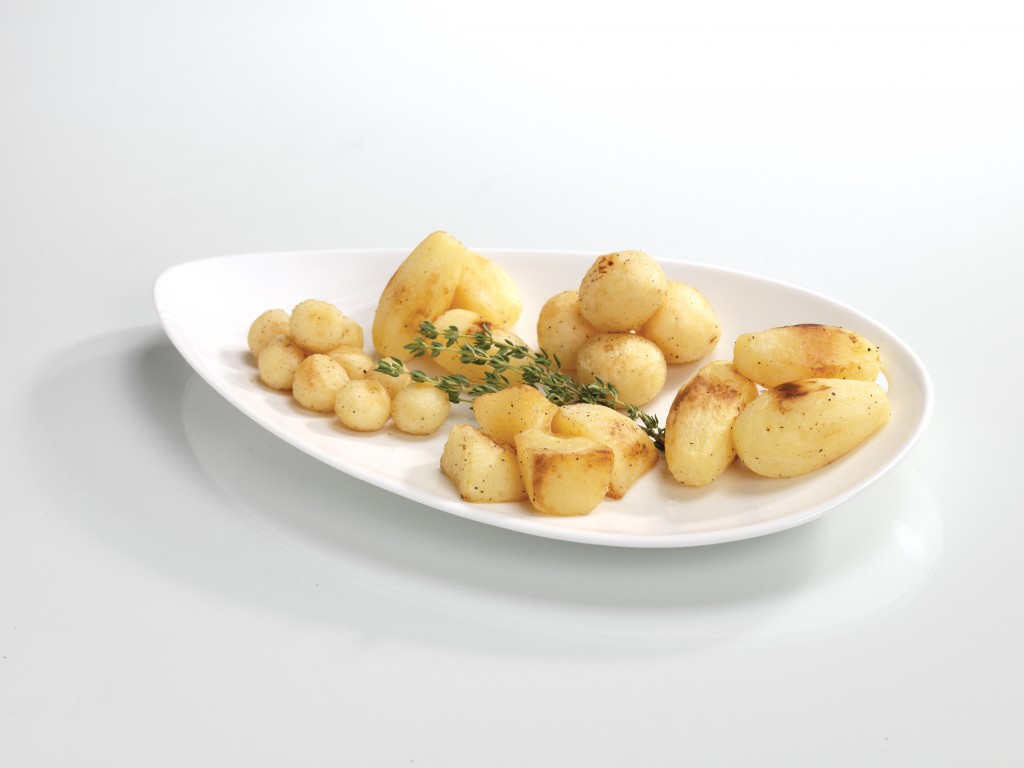 Cut Roasting Potatoes