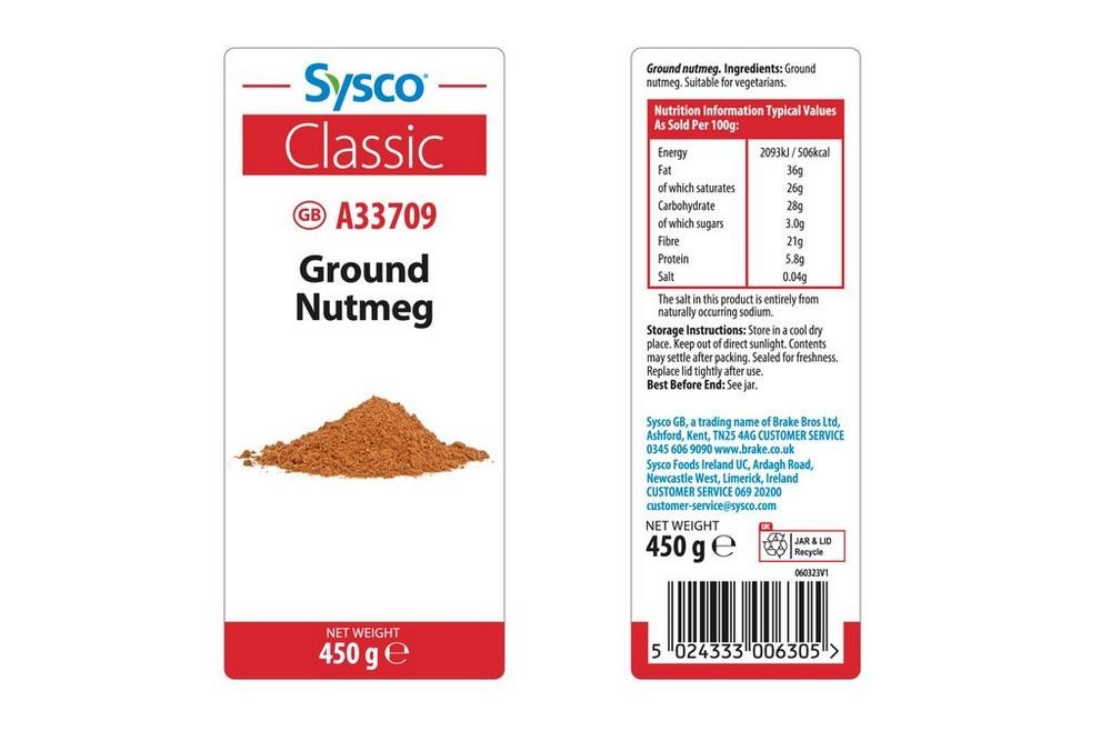 SYSCO CLASSIC Ground Nutmeg