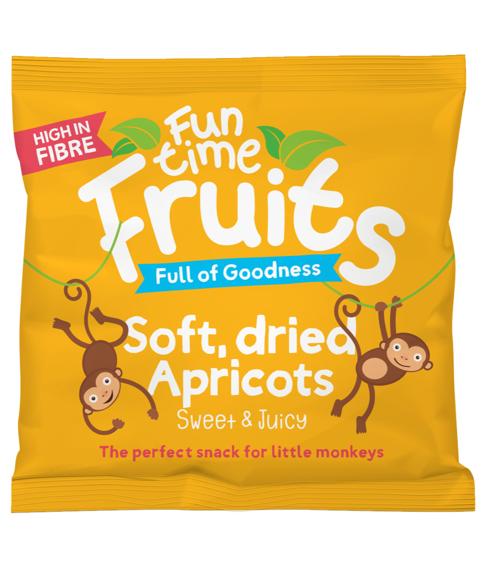 FUNTIME FRUITS Soft Dried Juicy Apricots