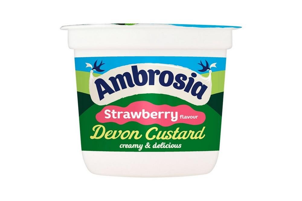 AMBROSIA Custard Strawberry Pot