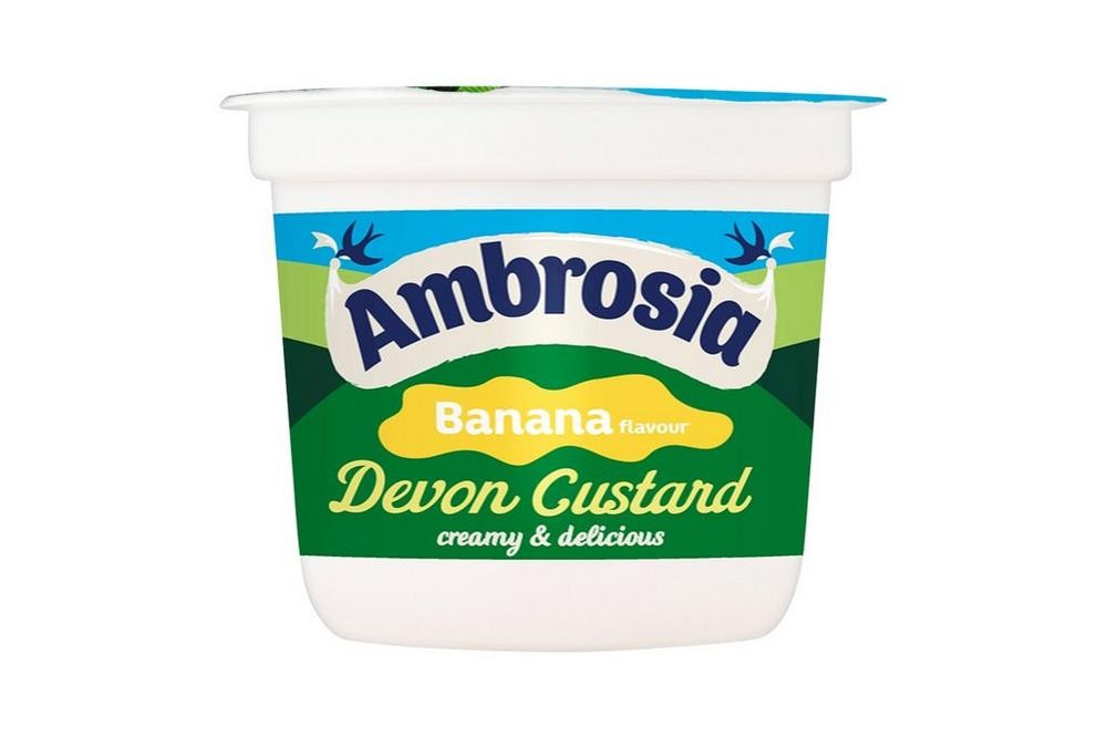 AMBROSIA Custard Banana Flavour Pot