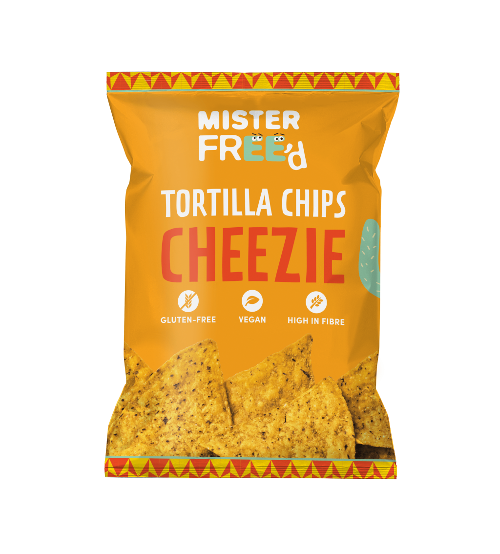 MISTER FREE'D Tortilla Chips With Vegan Cheese