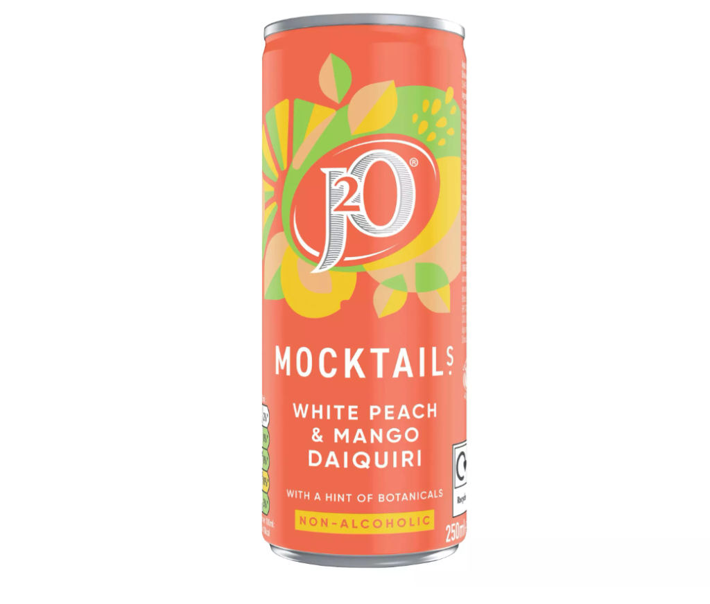 J20 Mocktail Peach Mango Daiquiri