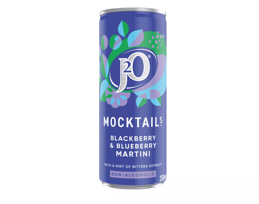 J20 Mocktail Blackberry Blueberry Martin