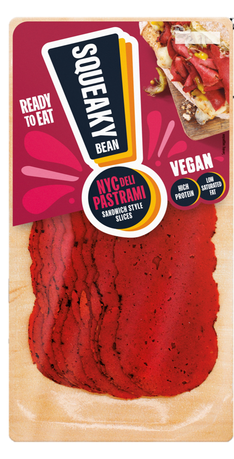 SQUEAKY BEAN Pastrami Bean Slices
