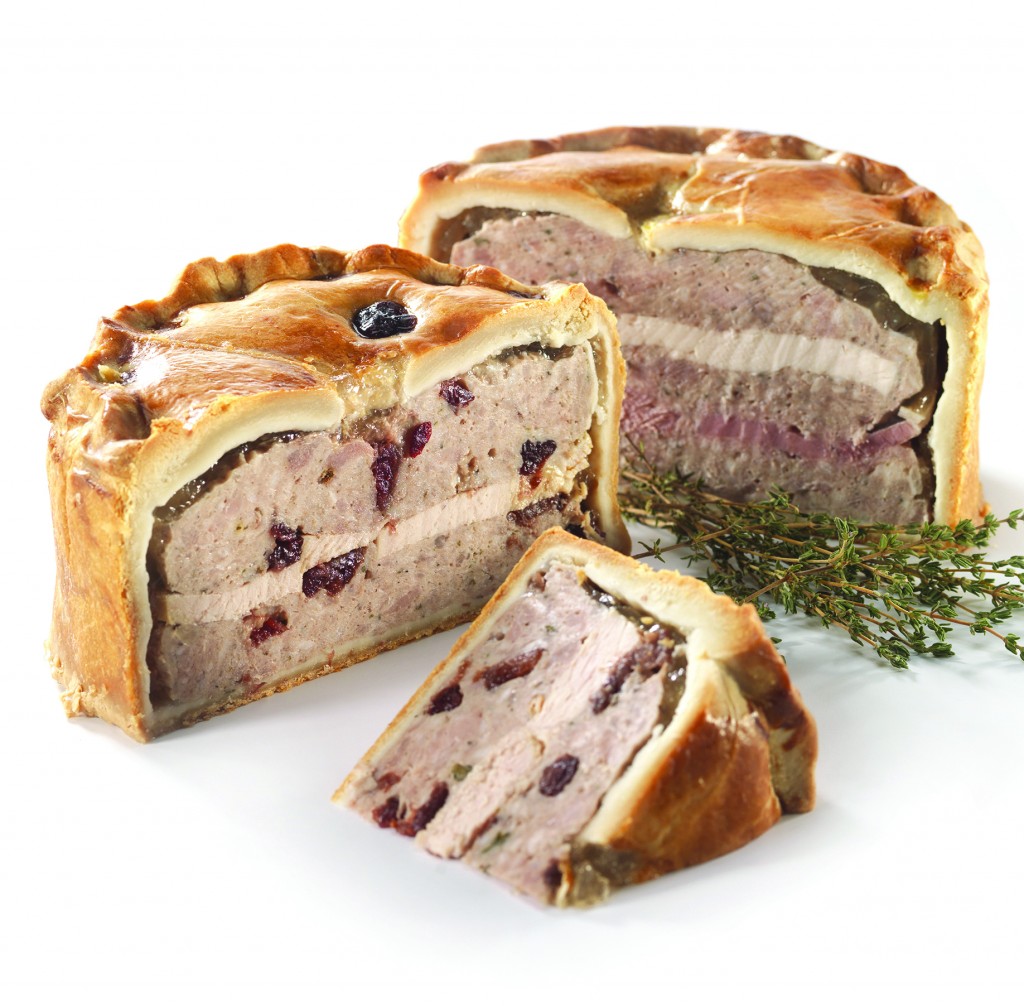 KENTISH MAYDE Turkey & Cranberry Cold Cutting Pie