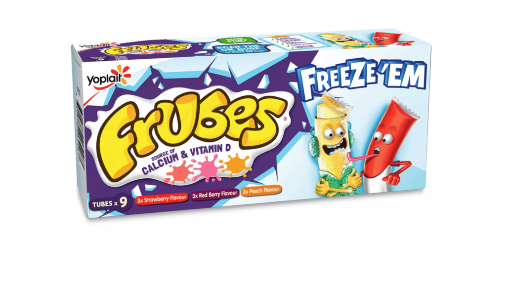 FRUBES Kids Strawberry, Red Berry & Peach
