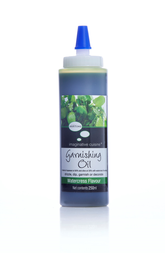 IMAGINATIVE CUISINE Watercress Garnishing Oil