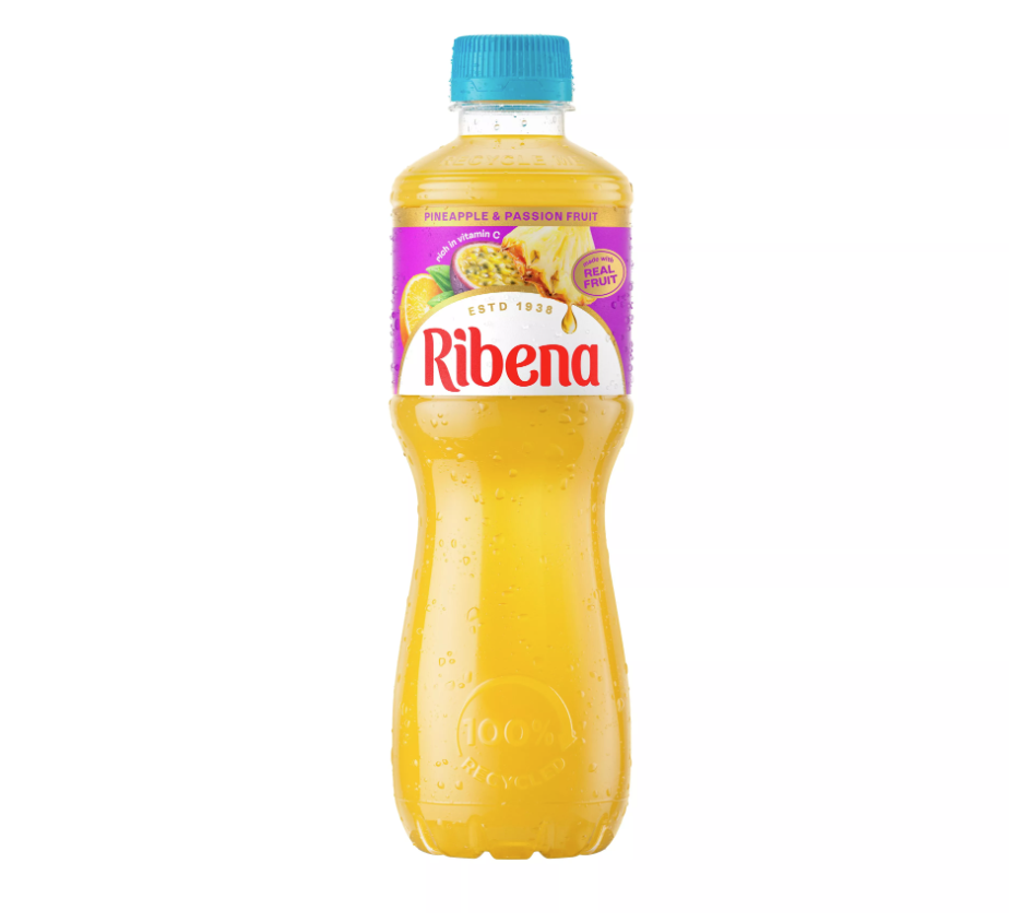RIBENA Pineapple & Passion Fruit Juice (Bottle)
