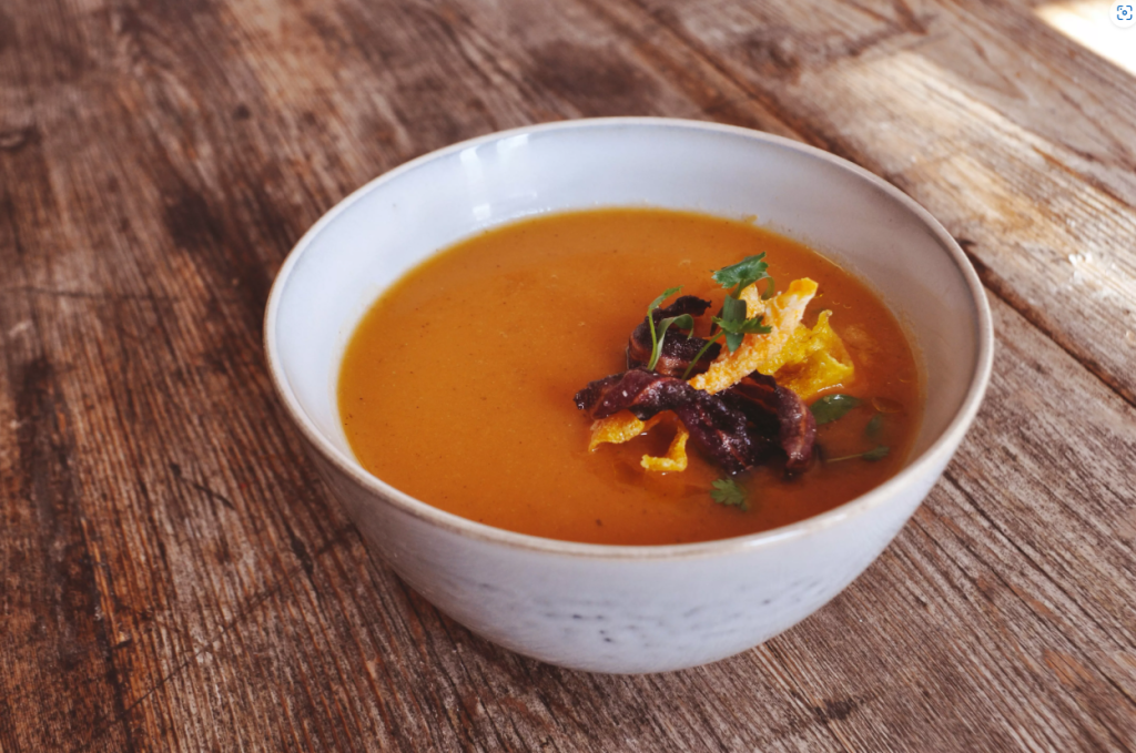 LITTLE & CULL Carrot, Red Lentil & Coriander Soup