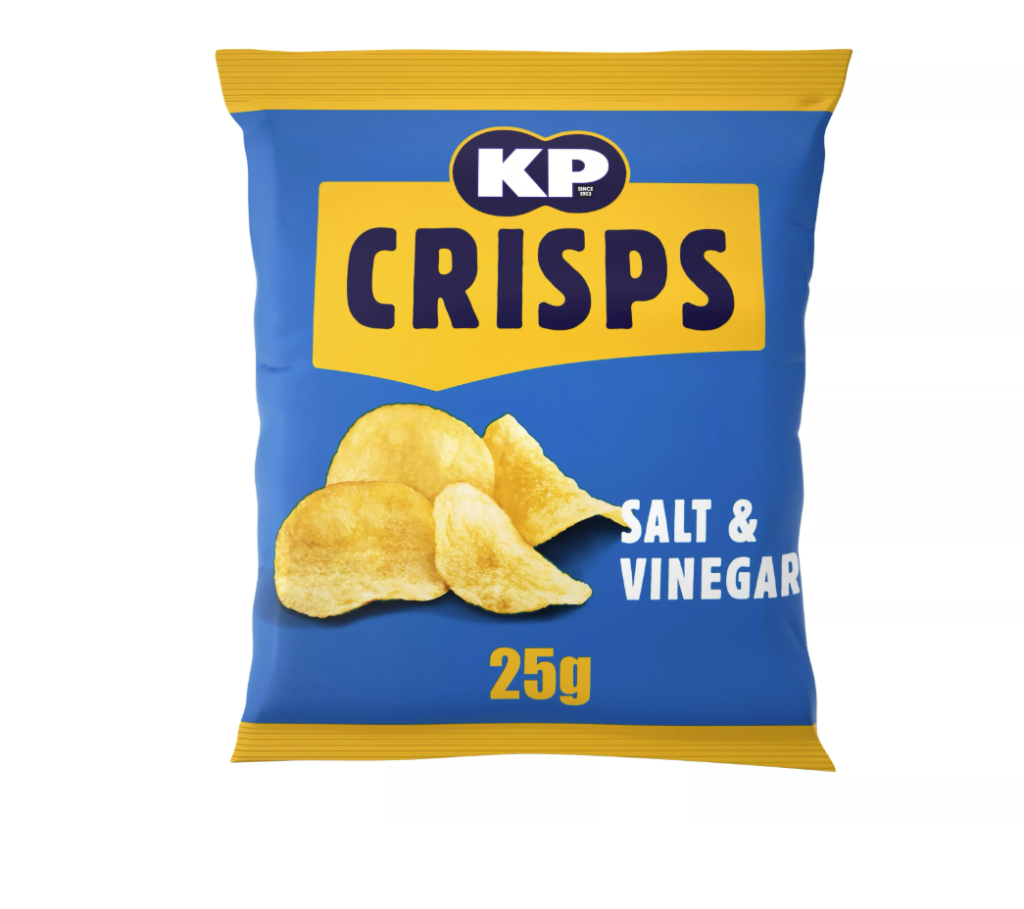 KP Crisps Salt & Vinegar