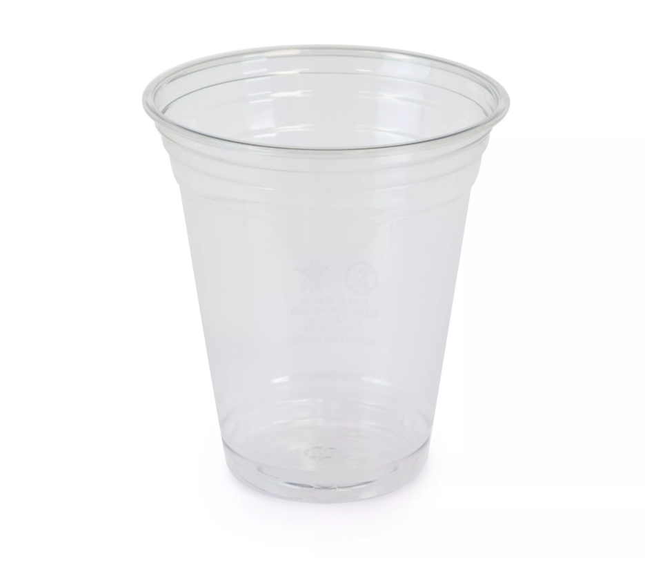 SYSCO Earth Plus 100% rPET Clear Cup 12oz