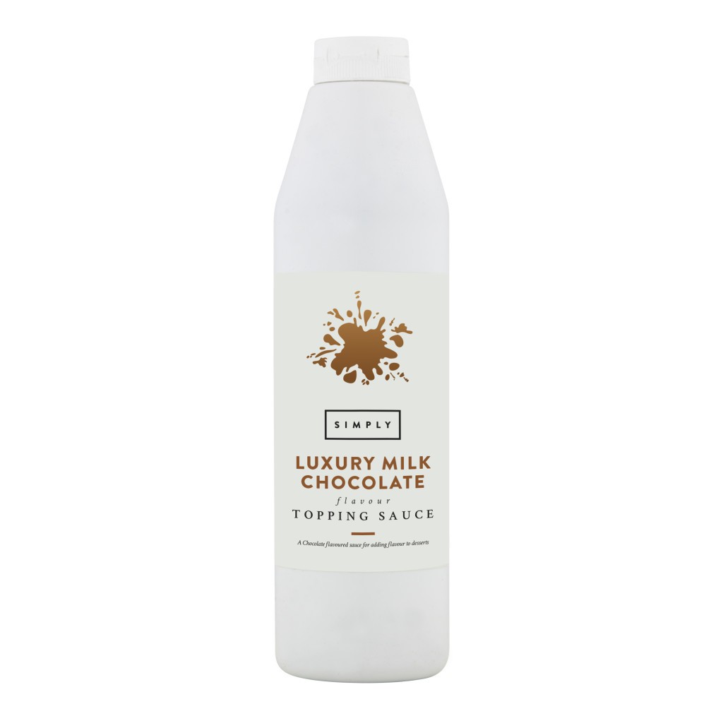 SIMPLY Milk Chocolate Topping Sauce