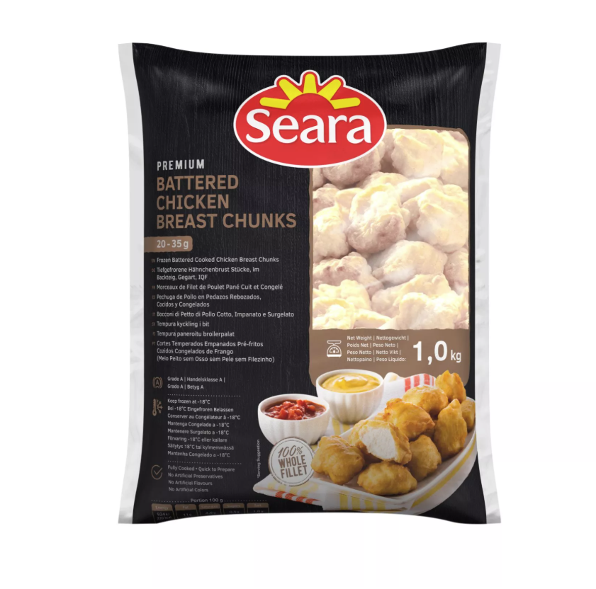 SEARA Battered Chicken Breast Chunks