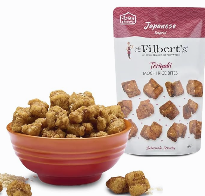 MR FILBERTS Teriyake Mochi Rice Crackers