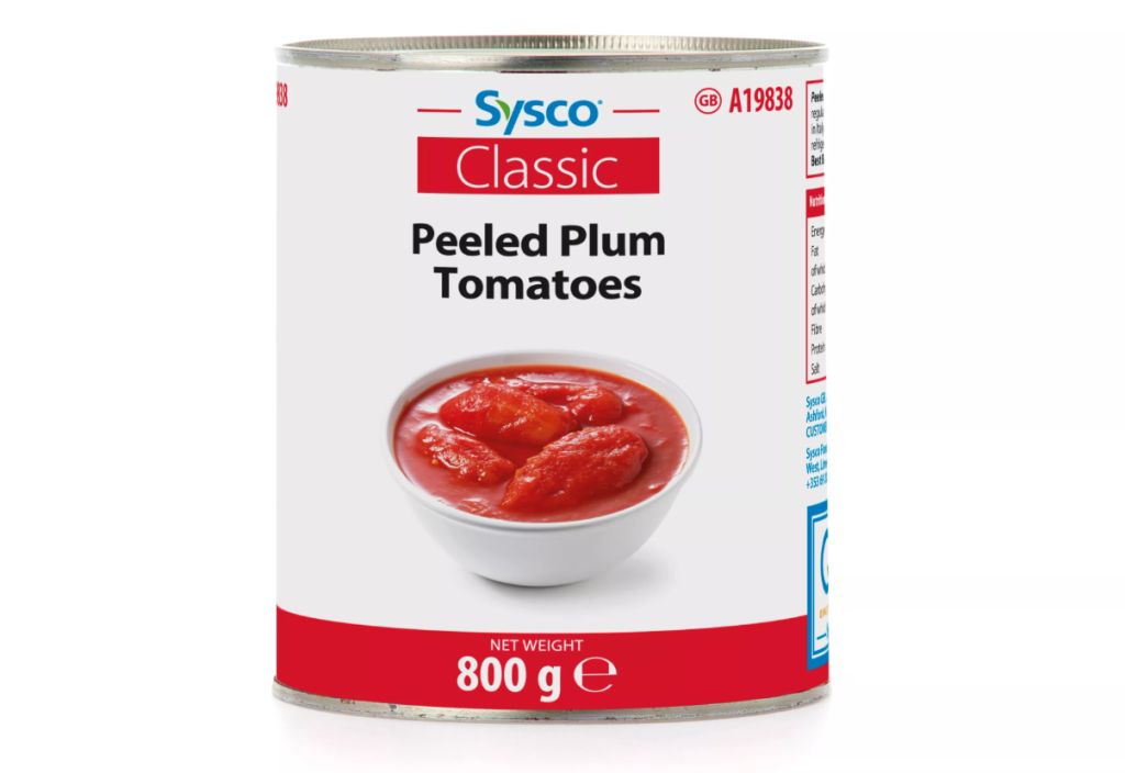 SYSCO CLASSIC Peeled Plum Tomatoes
