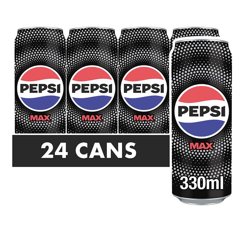 PEPSI Max Sleek Cans