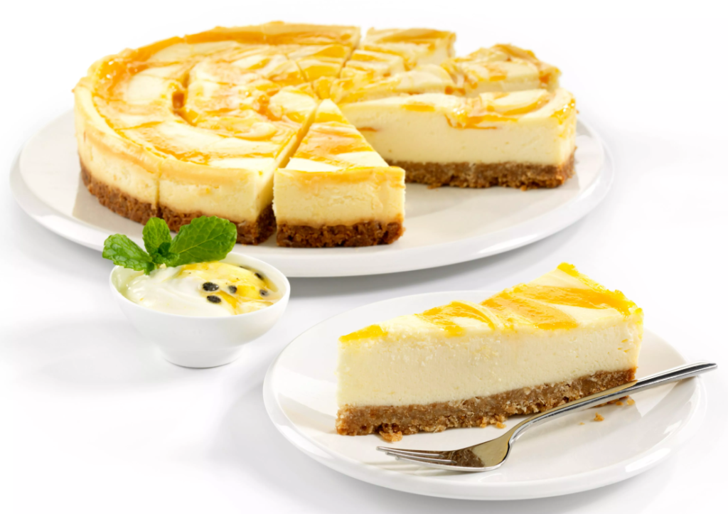 SIDOLI Gluten Free Passion Fruit Cheesecake