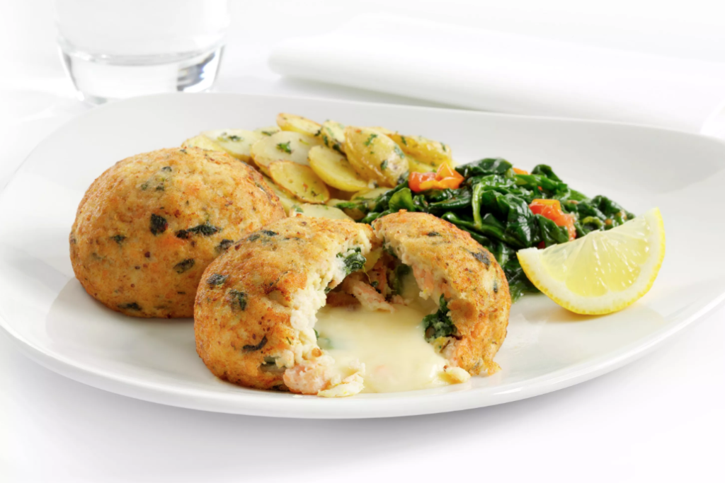 SYSCO PREMIUM Haddock & Salmon Fishcakes