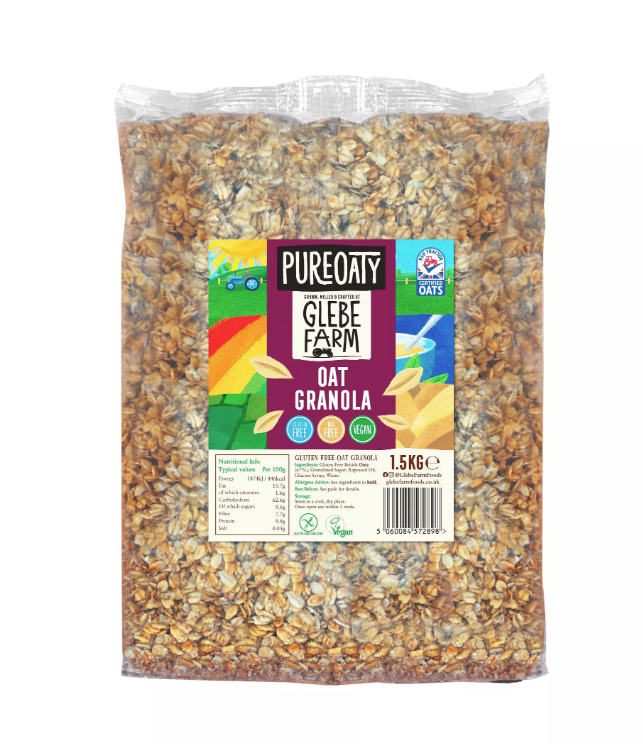 GLEBE FARM Gluten Free Vegan Granola