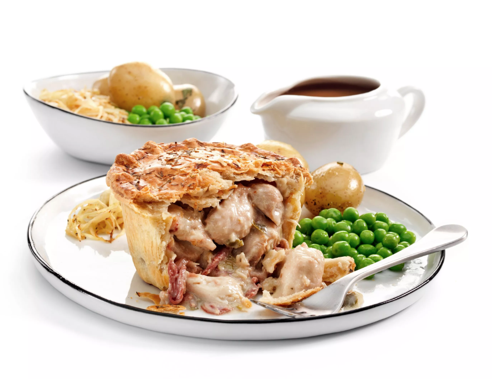 SYSCO PREMIUM Chicken, Ham Hock & Leek Shortcrust Pie