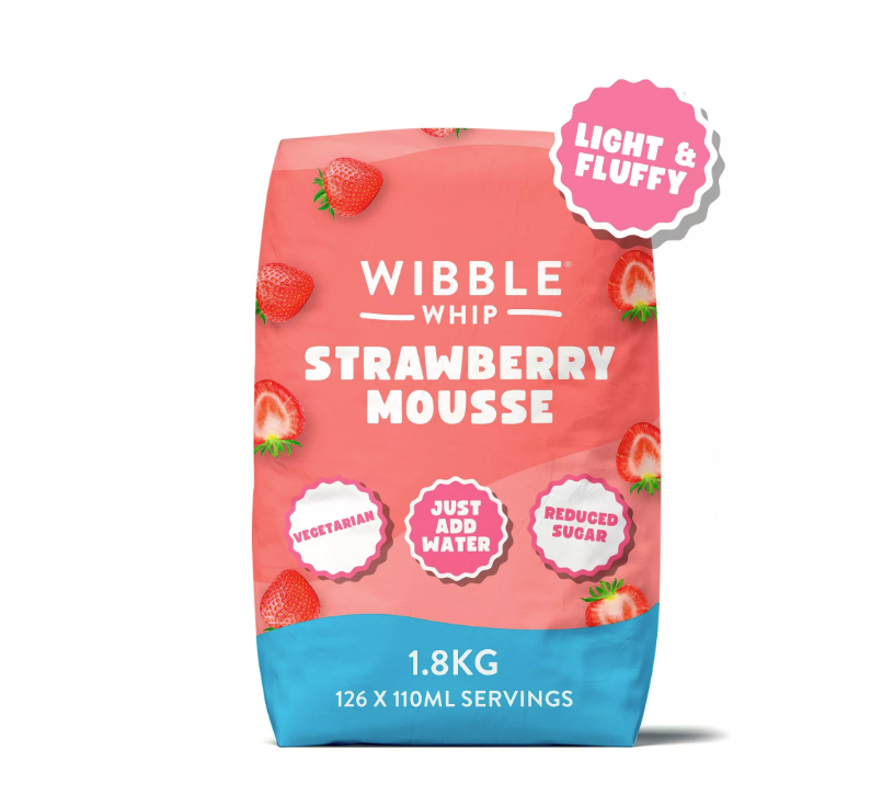 WIBBLES Strawberry Mousse