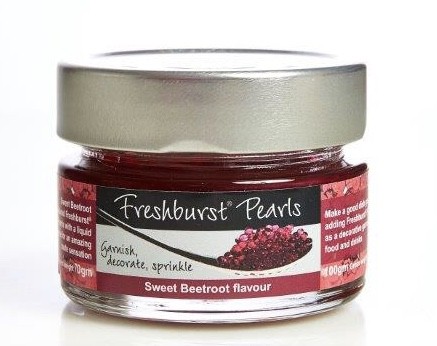 IMAGINATIVE CUISINE Freshburst Sweet Beetroot Pearls