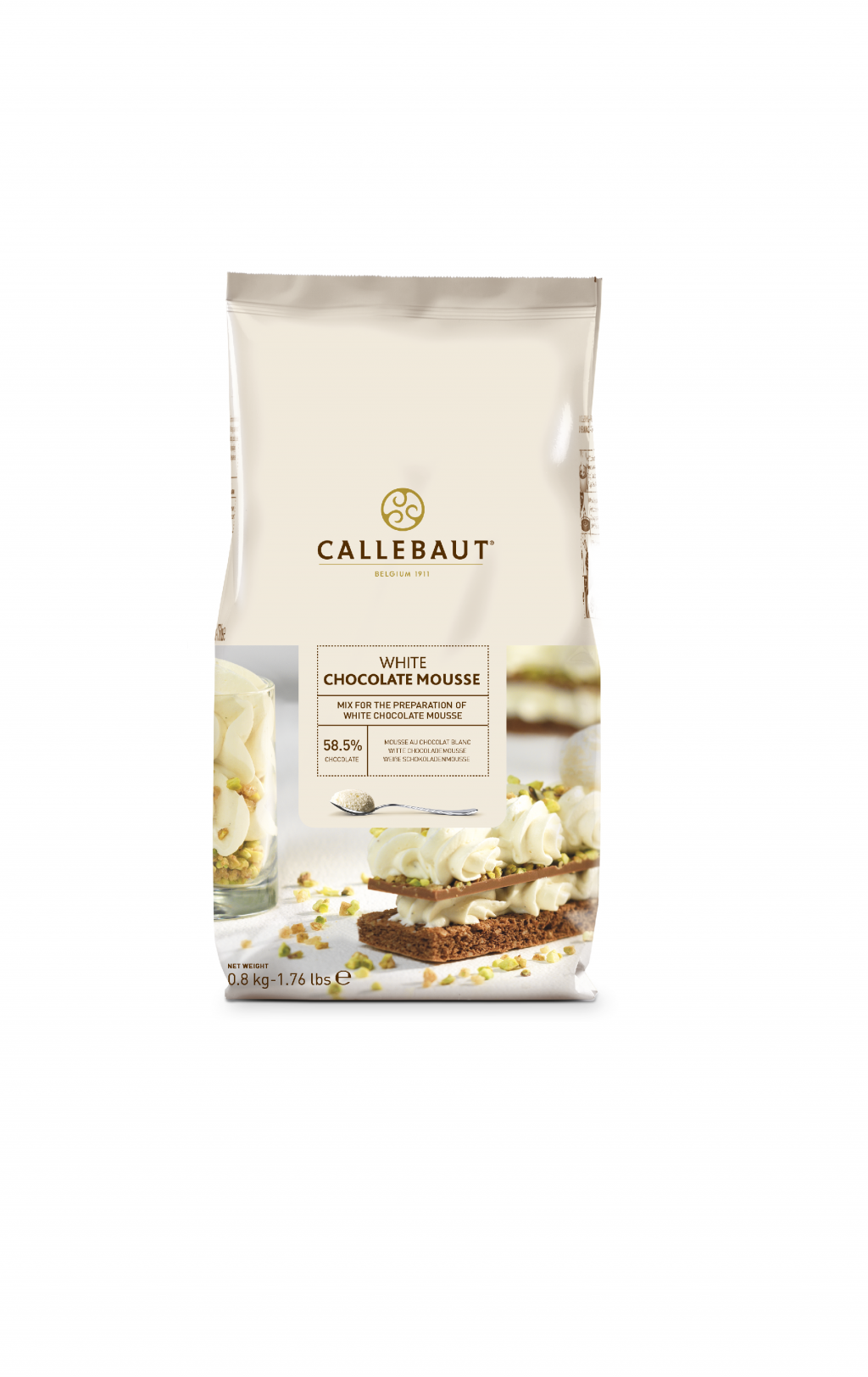 CALLEBAUT White Chocolate Mousse Mix