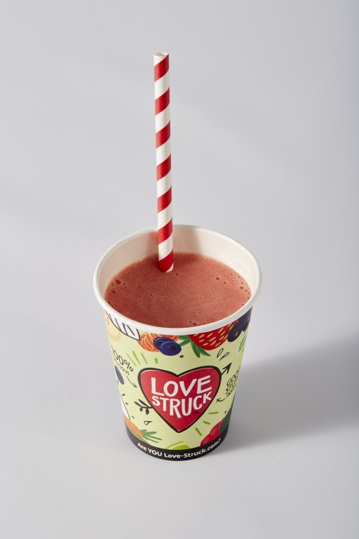 LOVE STRUCK Strawberry Split Smoothie