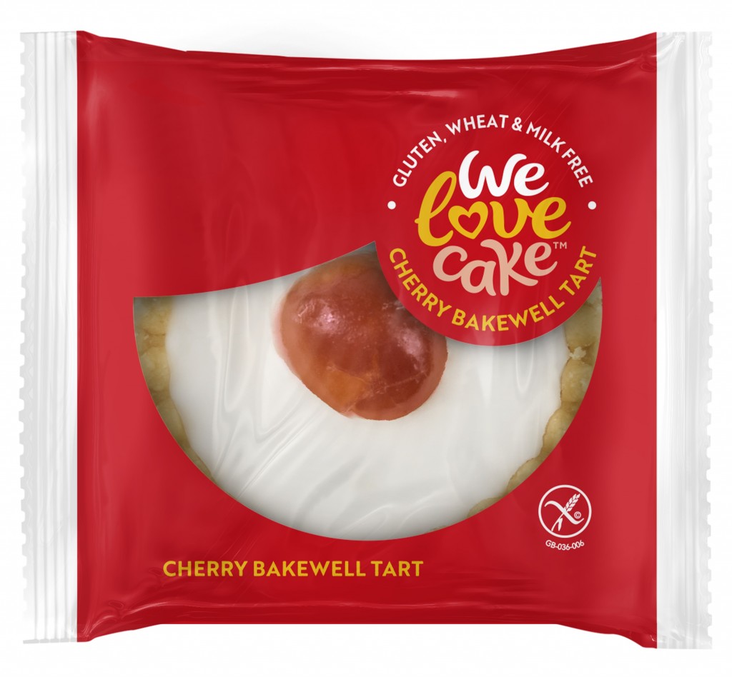 WE LOVE CAKE Cherry Bakewell Tarts